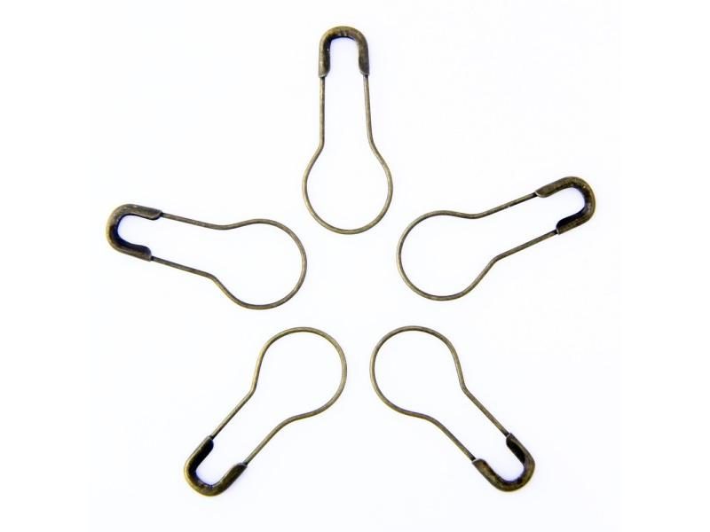 1000 Pieces Metal Safety Pins DIY Accessories In 4 Colors Carousel 1