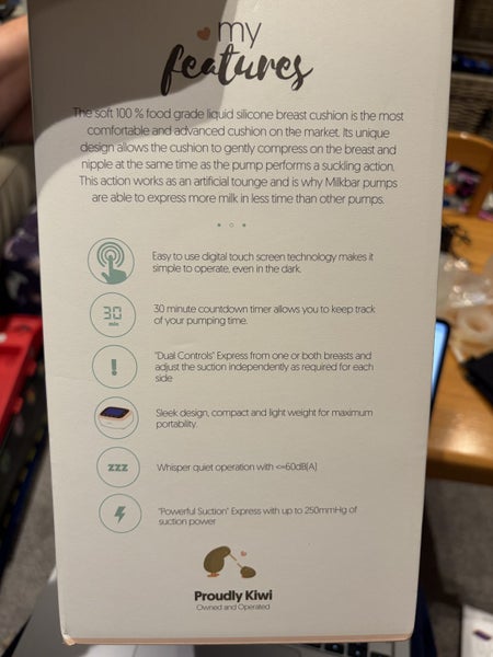 Milk Bar double electric breast pump - hospital grade Carousel 4