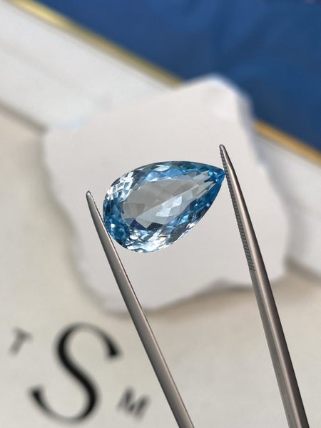 $1RES ~ 16.16ct Swiss Blue Topaz * $1395 Buy Now