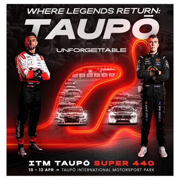 Taupo V8 Supercars 3 Day Mainstraight Grandstand Tickets
