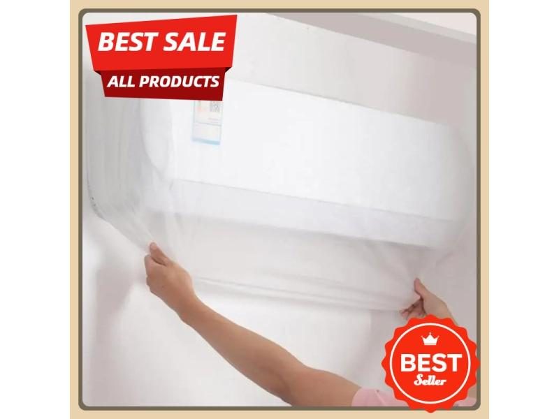 1pc Wear-Resistant Dustproof Cover For Wall Air Conditioner Carousel 2