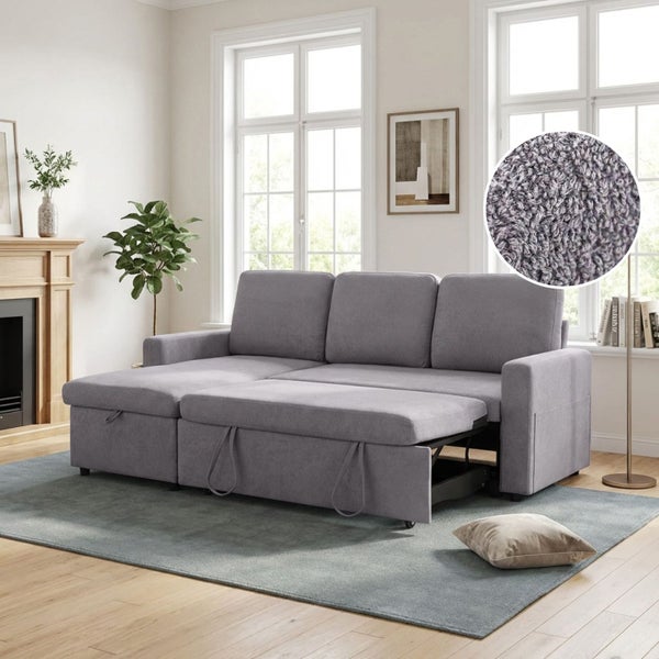 3 Seater Sofa Bed with Storage Carousel 2