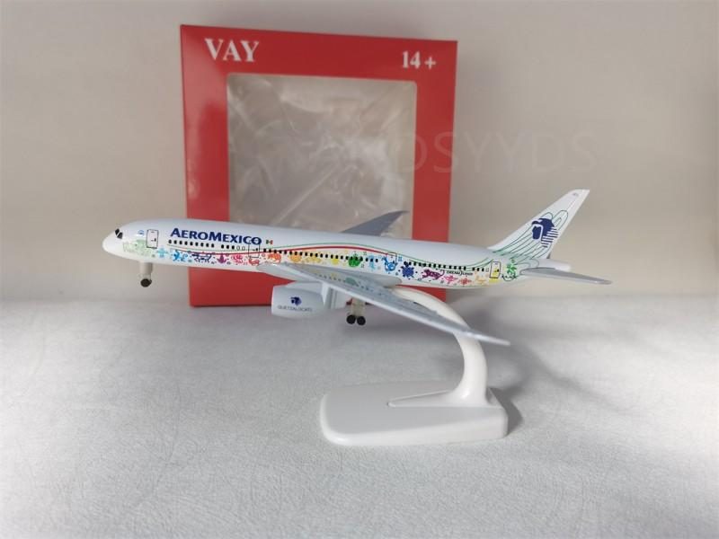 1/400 Scale Diecast AEROMEXICO Boeing 787 Aircraft Model Carousel 1