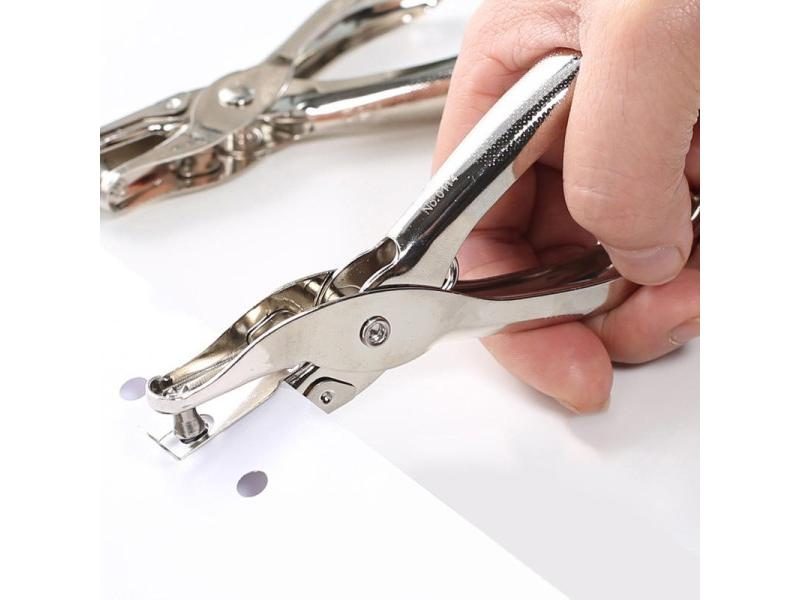 Metal Single Hole Puncher 3mm/6mm Pore Diameter Carousel 2