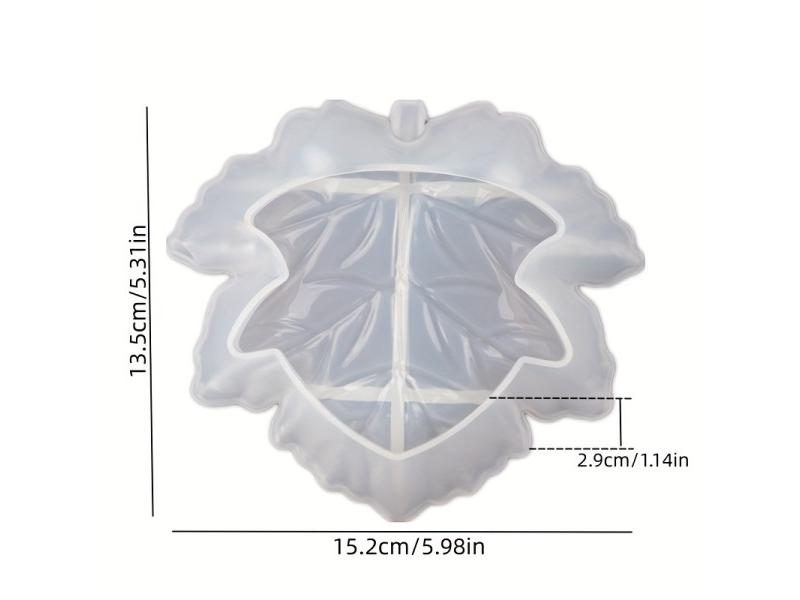3D Resin Jewelry Casting Maple Leaf Silicone Mold Carousel 2