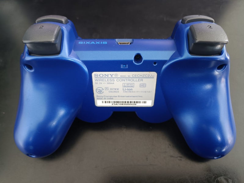 PS3 Dualshock Controller - Blue - Refurbished Carousel 3