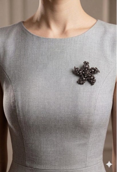 Vintage Agnes Ricketts Brooch - Signed NZ Studio Jewelry - Excellent Carousel 2