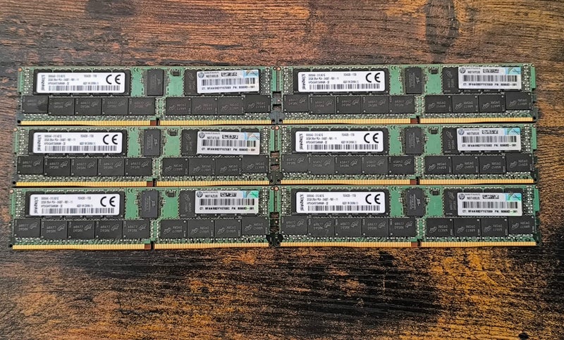Kingston 32GB DDR4 ECC Registered Server RAM — HPE 809083-091 — 6 Available Carousel 2