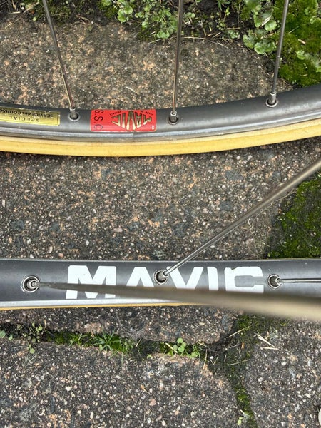 Campagnolo Super Record Hubs + Mavic SSC Tubular Rims & NEW Tyres Carousel 3