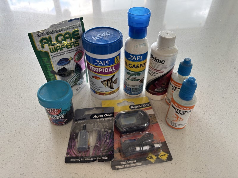 Fisk tank full setup with fish Carousel 11