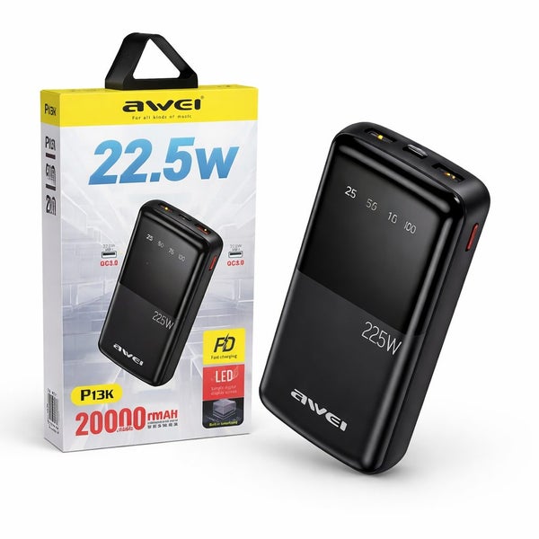 Portable Power Bank Fast Charging Phone Charger Travel Backup 22.5W Carousel 7