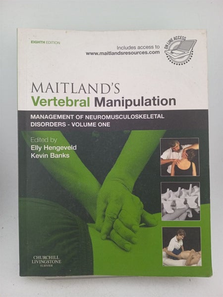 Maitland's Vertebral Manipulation: Management of Neuromusculoskeletal Disorde... Carousel 1