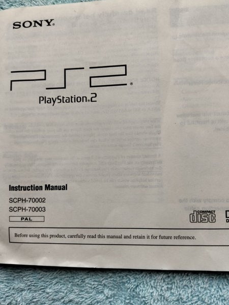 Slim Console Manual PS2 Carousel 1
