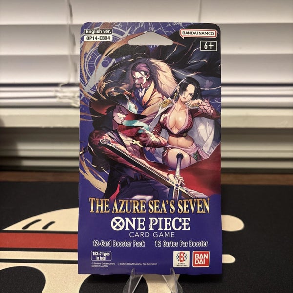 One Piece TCG Op-14 Azure Sea Sevens Blisters Carousel 1