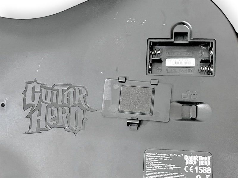 Guitar Hero Wireless Guitar Controller (PS2 / PS3) GOOD COND. No Dongle Carousel 5