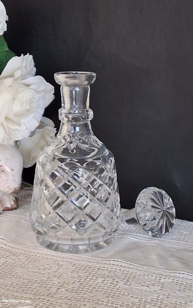 Vintage Cut Crystal Whisky Decanter Whiskey Decanter Carousel 2