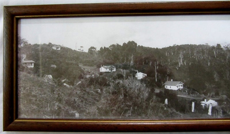 ANTIQUE PANORAMIC PHOTOGRAPH OF HALF MOON BAY, STEWART ISLAND Carousel 2
