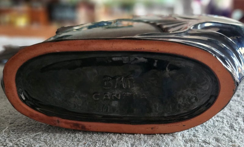 Blue Mountain Pottery Angel Fish Carousel 3