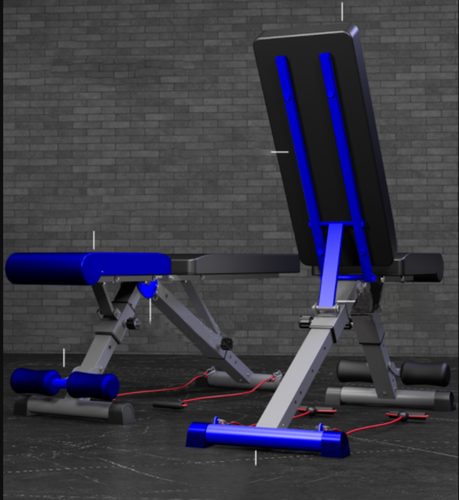 Sit Up Bench Weight Bench Flat Bench Carousel 6