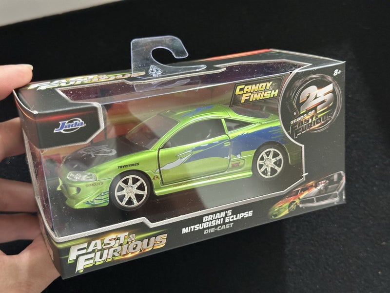 1:32 Brian's Mitsubishi Eclipse Jada Fast and Furious Carousel 1