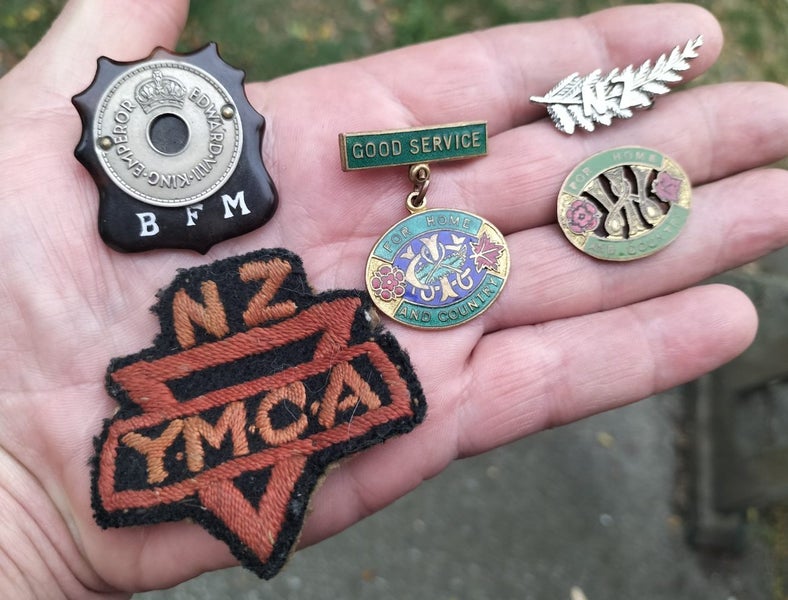 Various Old Badges - Military Connection? Carousel 1