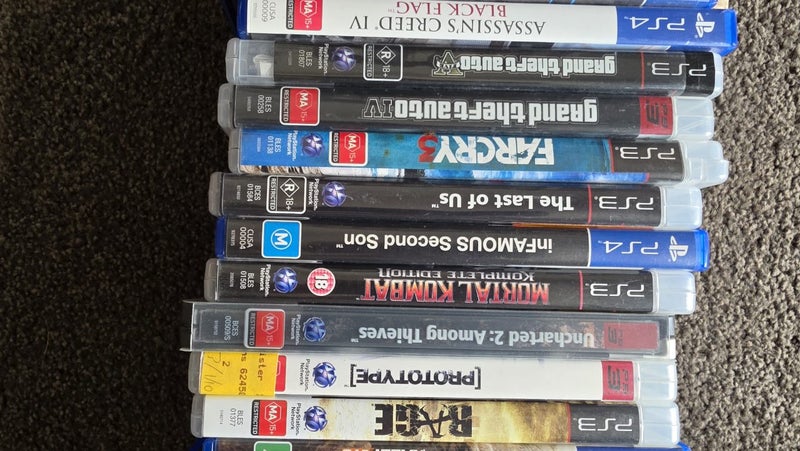 Large PS3 & PS4 Game Collection – 46 Games! GTA, Red Dead, COD & More Carousel 2