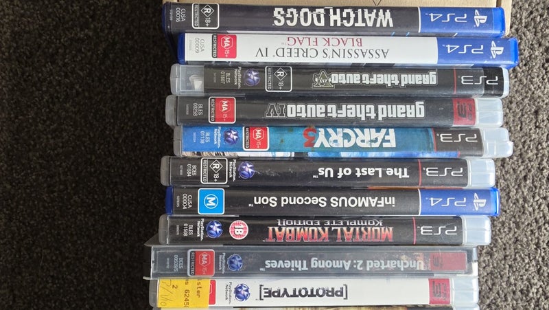Large PS3 & PS4 Game Collection – 46 Games! GTA, Red Dead, COD & More Carousel 1