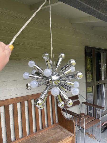 Mid century modern Sputnik light Carousel 2