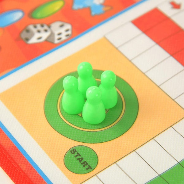 Ludo Board Game Casual Board Game Snakes and Ladders Board Game Strengthens T Carousel 4