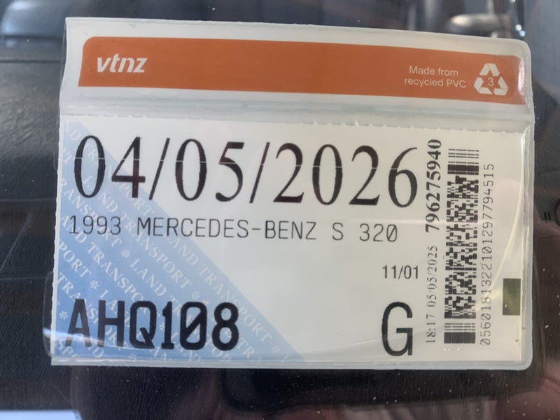 1993 Mercedes-Benz S 320 320