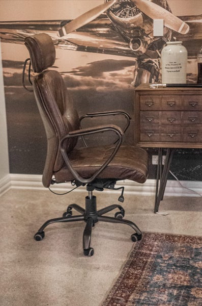 Urbano Interiors - Philadelphia High Back Leather Office Chair Carousel 2