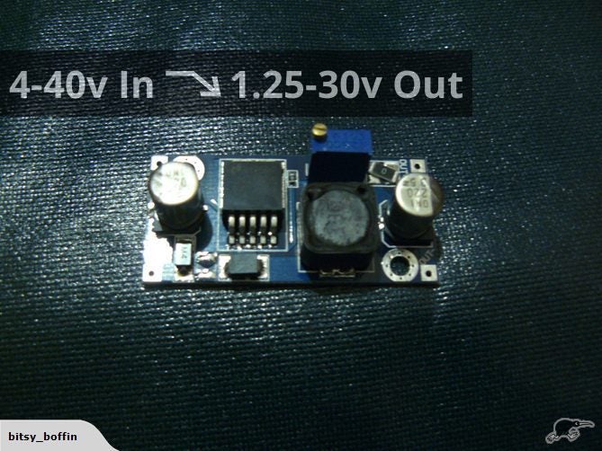 Step Down DC-DC Converter, 4-40v down to 1.25-30v Carousel 1