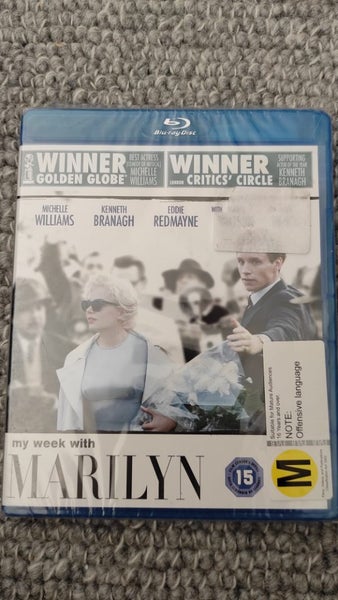 My Week With Marilyn on Blu-ray (still wrapped in cellophane)
