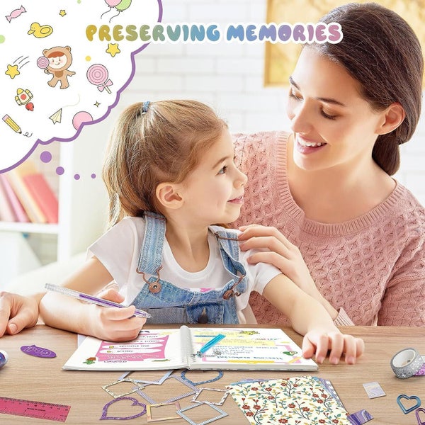 DIY Journal Kit, Journal Set for Teenage Girls and Scrapbook & Diary Supplies Carousel 7