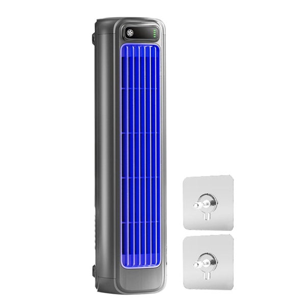 Tower Fan Strong Wind Silent Fan High Battery Capacity Office Desk Wall Mount Carousel 1