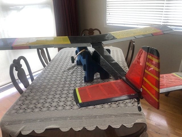 Unique High wing large plane Carousel 4