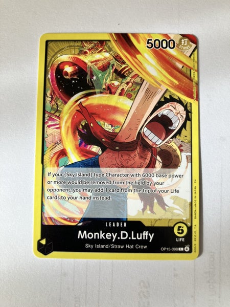 One piece Monkey.D.Luffy OP15-098 Carousel 1