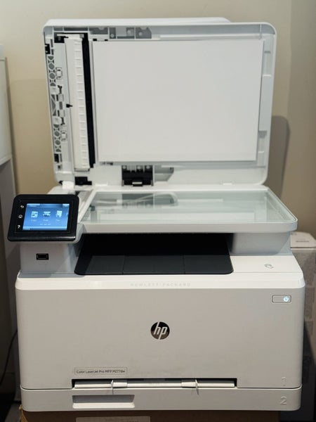 HP colour printer/scanner – great Condition comes with a black ink cartridge Carousel 2