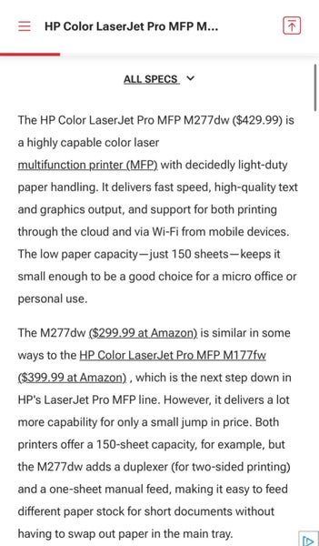 HP colour printer/scanner – great Condition comes with a black ink cartridge Carousel 4