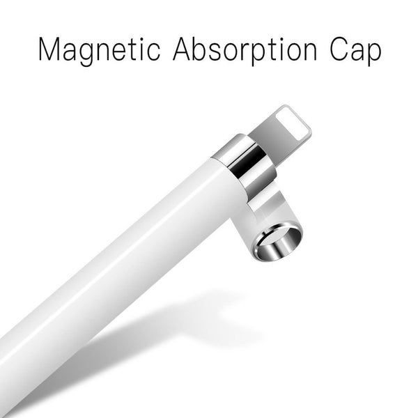 Magnetic Pencil Cap Stylus Pen Charging Protective Cap Compatible for Apple P Carousel 2