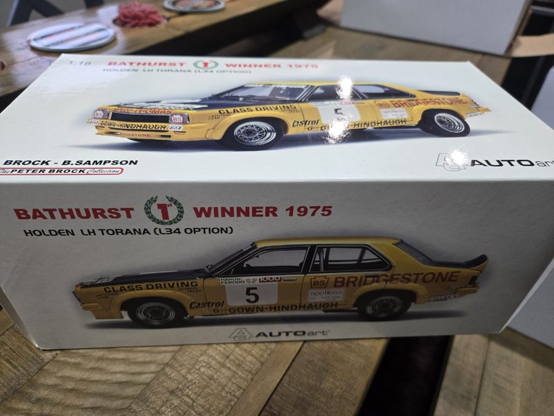 Bathurst winner 1975 Peter Brok & Peter Sampson LH Torana L34 Carousel 9