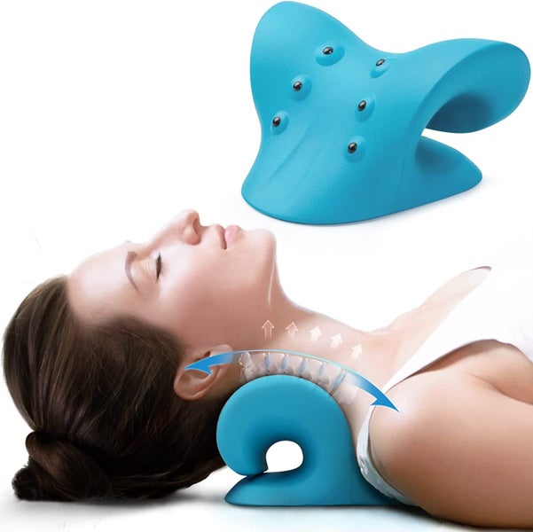 Neck and Shoulder Relaxer, Cervical Neck Traction Device with Magnetic Therap Carousel 1