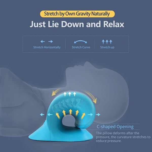 Neck and Shoulder Relaxer, Cervical Neck Traction Device with Magnetic Therap Carousel 5