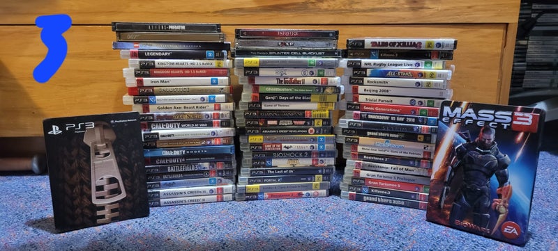 62 PS3 Game Bundle-Bulk Lot Carousel 1