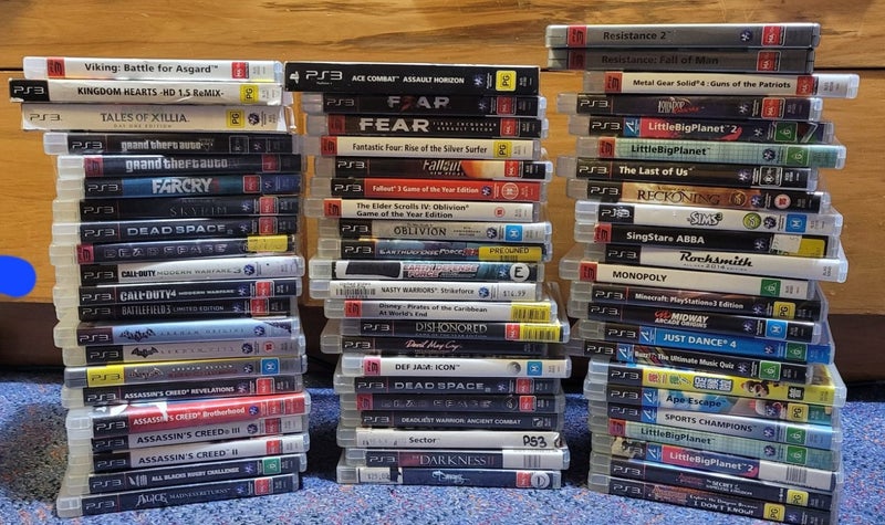 65 PS3 Game Bundle-Bulk Lot Carousel 1