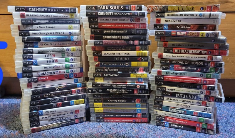 65 PS3 Game Bundle-Bulk Lot Carousel 1