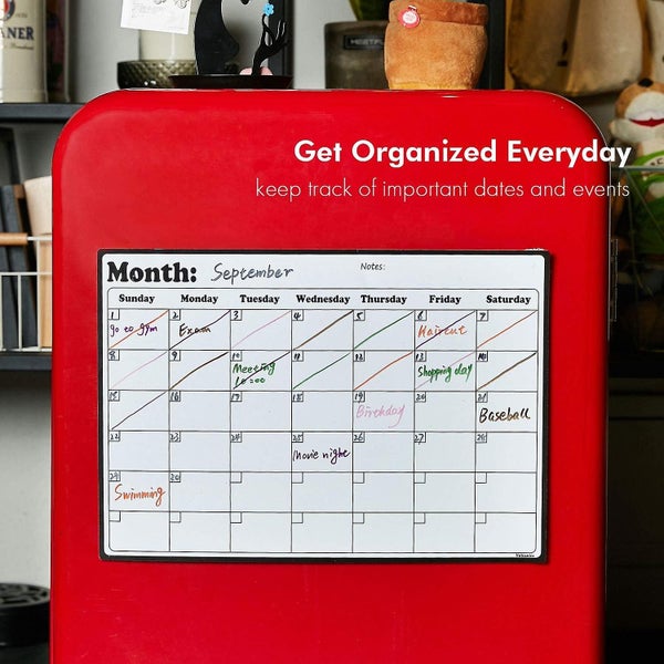 Fridge Calendar Magnetic Dry Erase Calendar Carousel 2