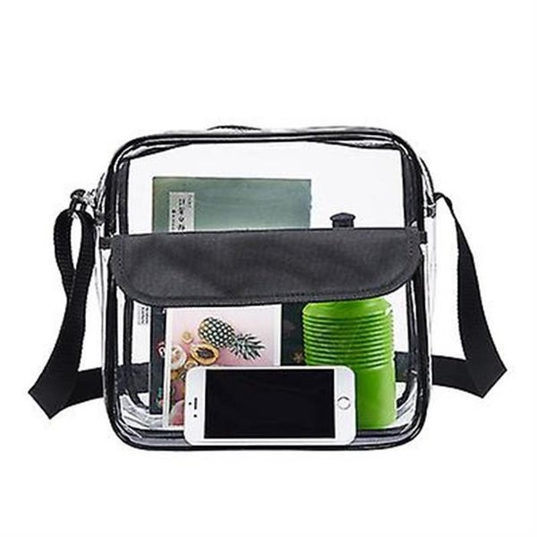 Clear Crossbody Bag | Stadium Approved Clear Purse | Shoulder Bag Carousel 1