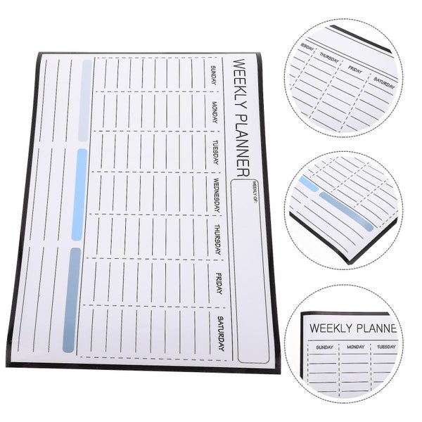 Household Fridge Calendar Multi function Fridge Board Convenient Schedule Board Carousel 3