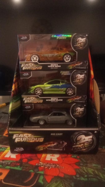 1:32 25 years of Fast & Furious die-cast Carousel 1
